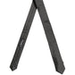Men Dark Gray Geometric Silk Adjustable Tied Necktie Tie