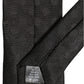 Black Polka Dot Jacquard Silk Adjustable Tied Necktie Tie