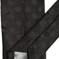 Black Polka Dot Jacquard Silk Adjustable Tied Necktie Tie