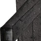 Men Black Polka Dot Silk Adjustable Tied Necktie Tie