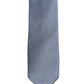 Men Light Blue Textured Silk Adjustable Tied Necktie Tie
