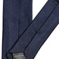 Men Dark Blue Textured Silk Adjustable Tied Necktie Tie