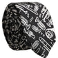 Black Musical Instrument Silk Adjustable Tied Necktie Tie