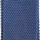 Men Blue Silk Knitted Skinny Adjustable Tied Necktie Tie