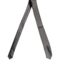Black Woven 100% Silk Adjustable Necktie Accessory Tie