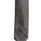 Black Woven 100% Silk Adjustable Necktie Accessory Tie