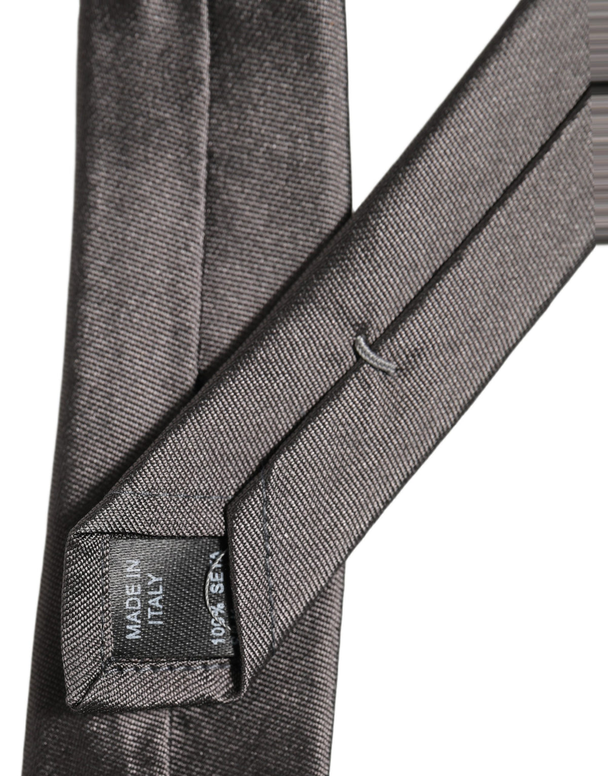 Black Woven 100% Silk Adjustable Necktie Accessory Tie