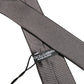 Black Woven 100% Silk Adjustable Necktie Accessory Tie