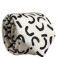 Men Cream Silk Abstract Adjustable Tied Necktie Tie