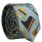 Light Blue Instruments Adjustable Tied Men Necktie Tie