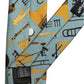 Light Blue Instruments Adjustable Tied Men Necktie Tie