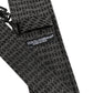 Dark Gray Silk DG Monogram Adjustable Tied Necktie Tie