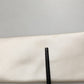 Cream Satin 100% Silk Adjustable Tied Men Necktie Tie