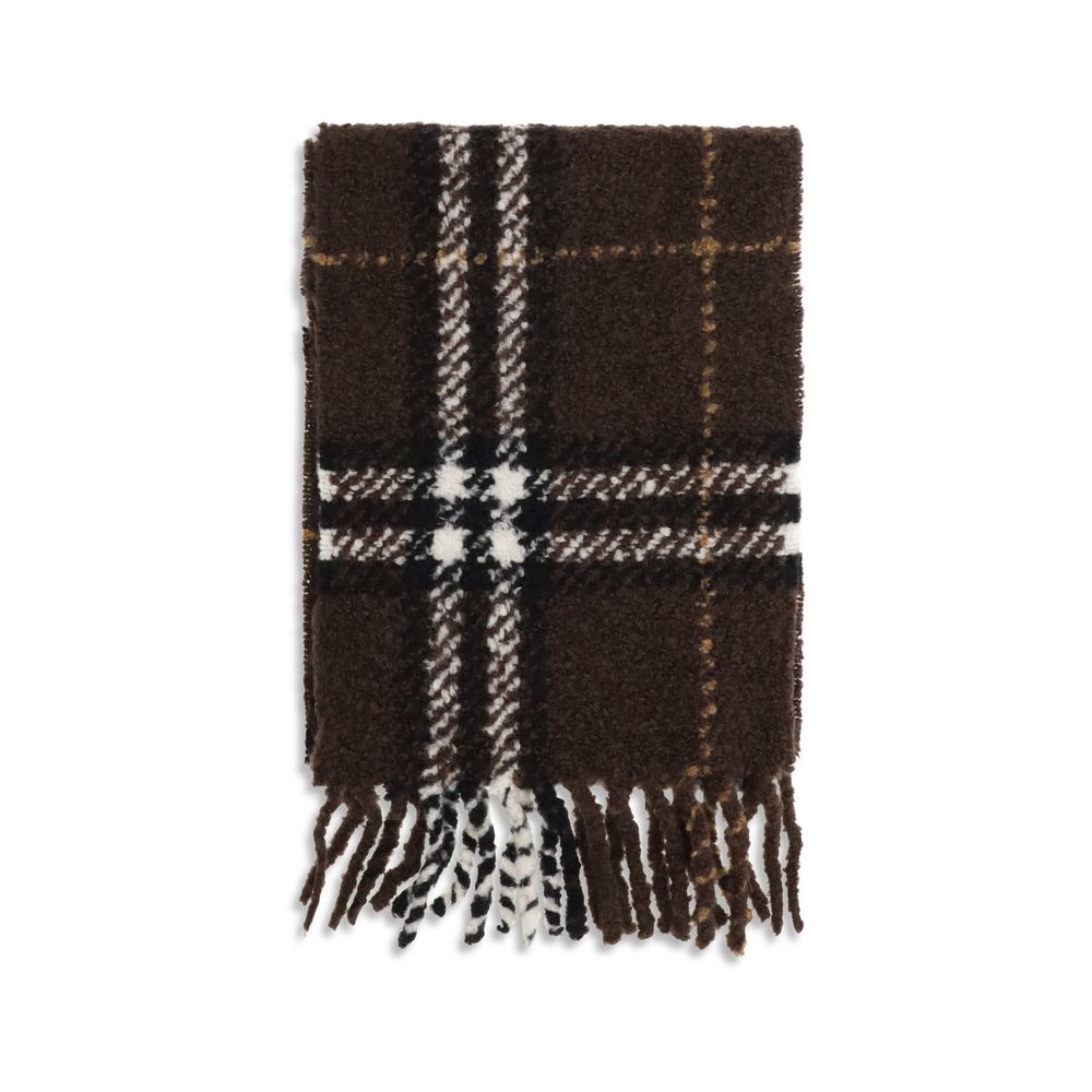 Brown Alpaca Vicugna Pacos Scarf