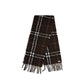 Brown Alpaca Vicugna Pacos Scarf