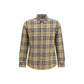 Beige Cotton Pattern Shirt