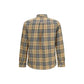 Beige Cotton Pattern Shirt