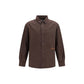 Brown Denim Shirt