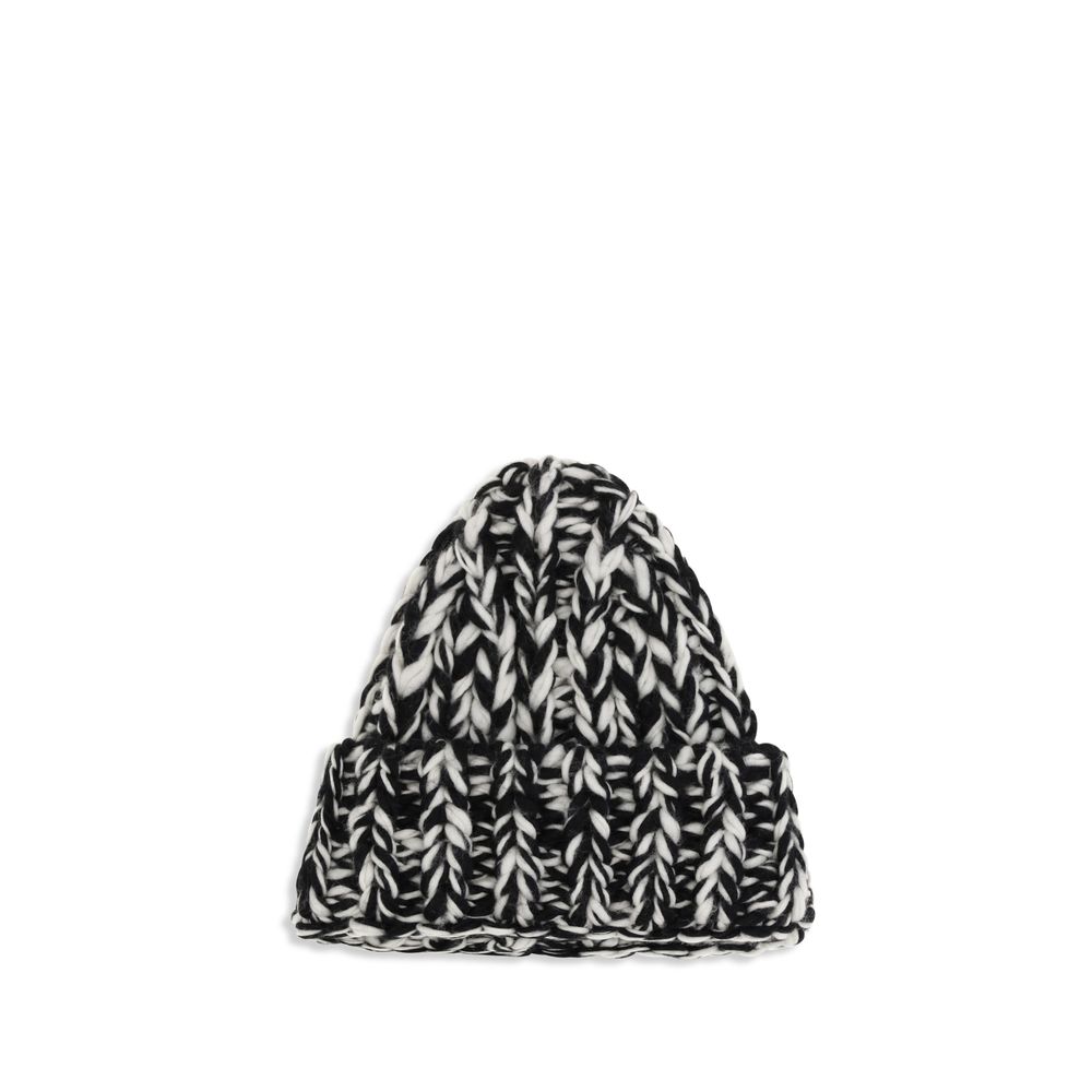 Black Wool Oves Aries Beanie