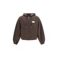 Brown Cotton Sweatshirt