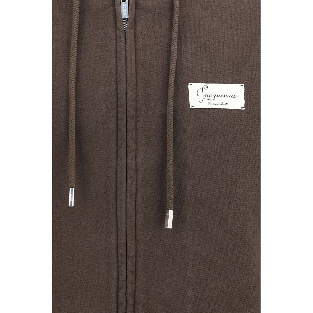 Brown Cotton Sweatshirt