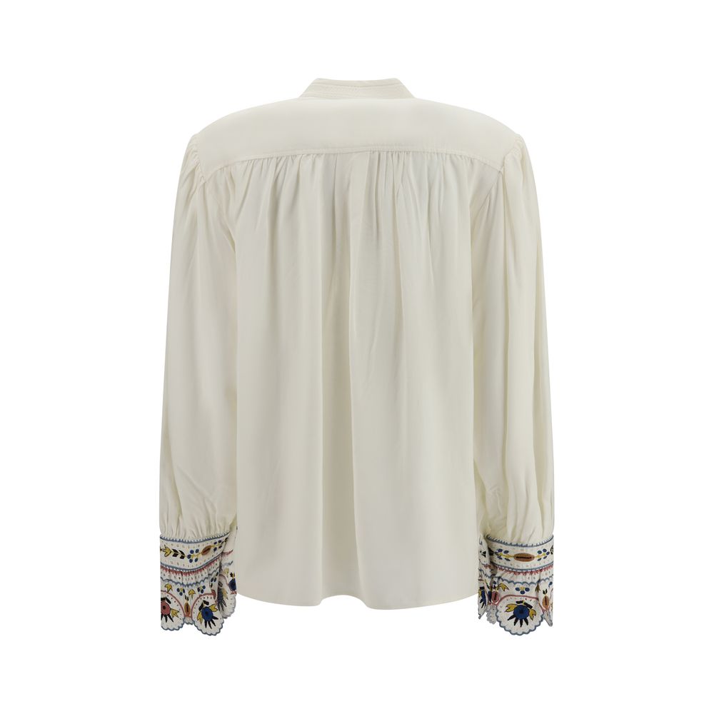 White Viscose Shirt