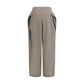 Gray Wool Oves Aries Flared Pants