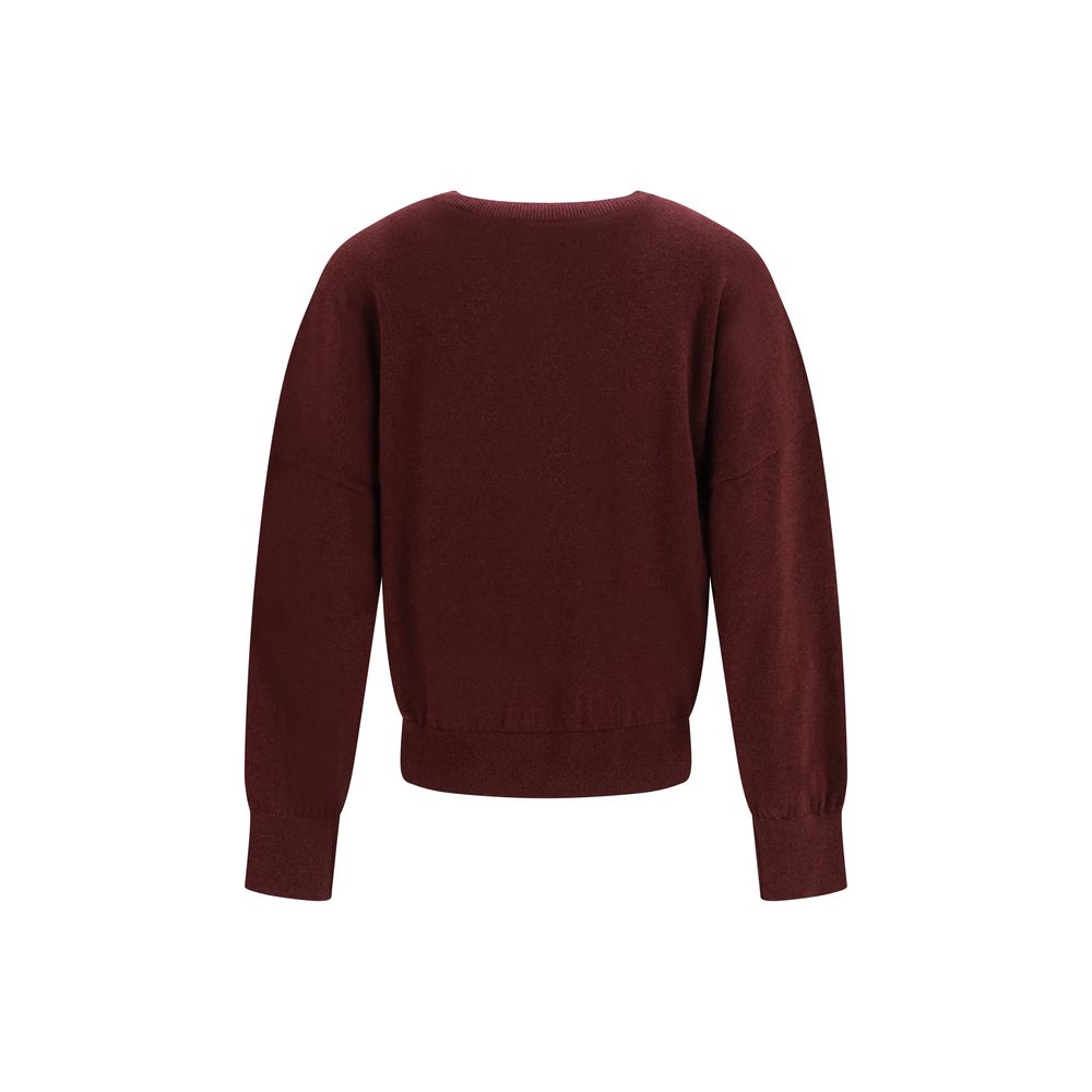 Bordeaux Cotton Sweatshirt