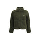 Bicolor Polyester Full-Length Jacket