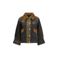 Brown Cotton Shell Jacket