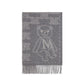 Gray Cashmere Scarf