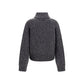 Gray Wool Oves Aries Cardigan