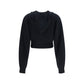 Black Wool Oves Aries Cardigan