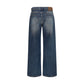 Blue Cotton Relaxed Fit Jeans