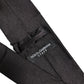 Black Satin 100% Silk Adjustable Tied Men Necktie Tie