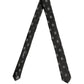 Black Crest Emblem Silk Adjustable Necktie Accessory Tie
