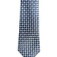 Blue Circle Pattern Silk Adjustable Necktie Accessory Tie
