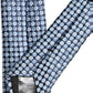 Blue Circle Pattern Silk Adjustable Necktie Accessory Tie