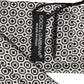 Black White Geometric Adjustable Necktie Accessory Tie