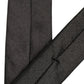 Black Satin Textured Adjustable Necktie Men Accessory Tie