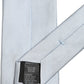 Men Light Blue Silk Classic Adjustable Tied Necktie Tie