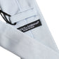 Men Light Blue Silk Classic Adjustable Tied Necktie Tie