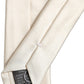 Cream Satin 100% Silk Adjustable Tied Men Necktie Tie