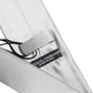 Gray Satin 100% Silk Adjustable Tied Men Necktie Tie