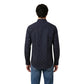 Blue Cotton Pattern Shirt