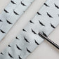 Light Gray Mustache Silk Adjustable Necktie Accessory