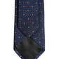 Blue Diamond Lattice Adjustable Necktie Men Accessory Tie