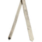 Gold Satin Silk Textured Adjustable Necktie Accessory Tie