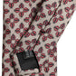 Beige Lady Bug Silk Adjustable Necktie Men Accessory Tie