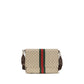 Beige Fabric Shoulder Bag
